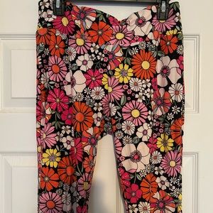 Floral Stretch Bell Bottoms